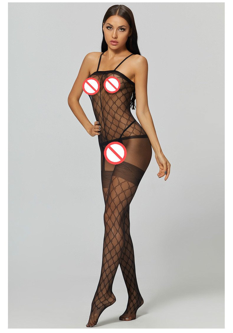 Free Shipping Thigh High stockings Fishnet Erotic Bodysuit Sexy