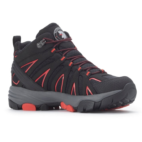 rockrooster Bedrock Black 6 Inch Waterproof Hiking Boots with VIBRAM®