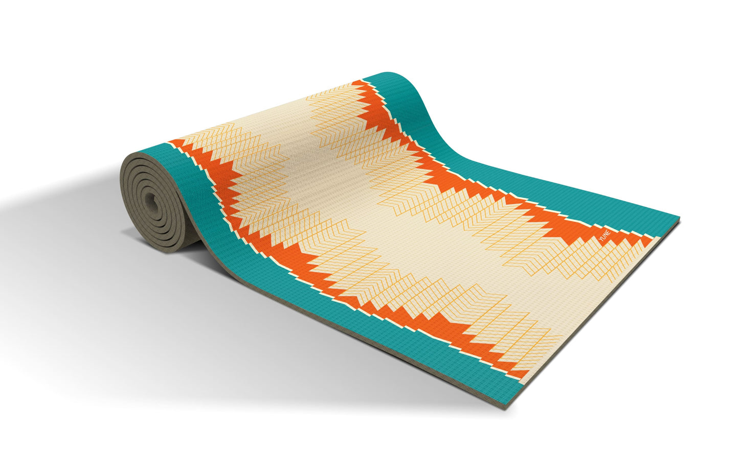 Pagoda Yoga Mat – Extra Thick, Non-Slip, Eco-Friendly PER with Vibrant