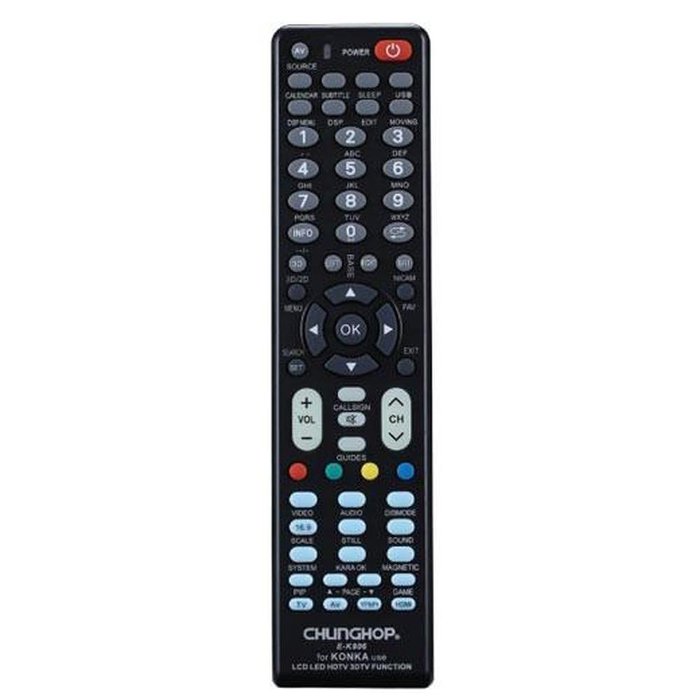 Chunghop Universal TV Remote Control Compatible with Konka LCD Smart