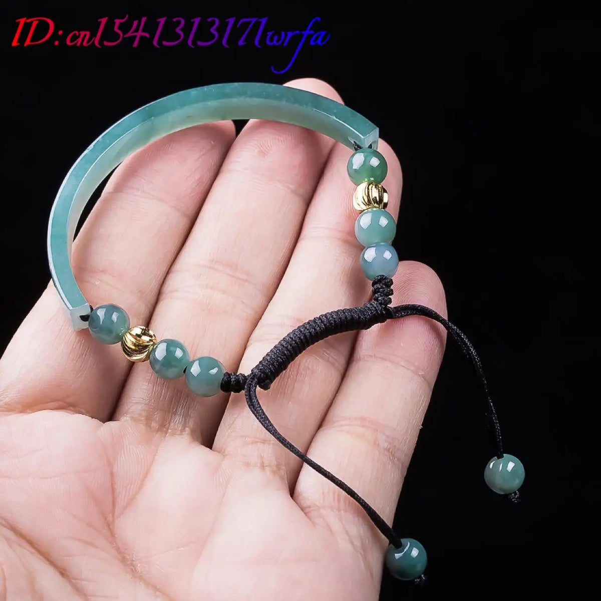 Myanmar Jadeite Bracelet Accessories Carved Gemstone Natural Burmese Jade Bangle Talismans Fashion Gifts for Women Real Jewelry