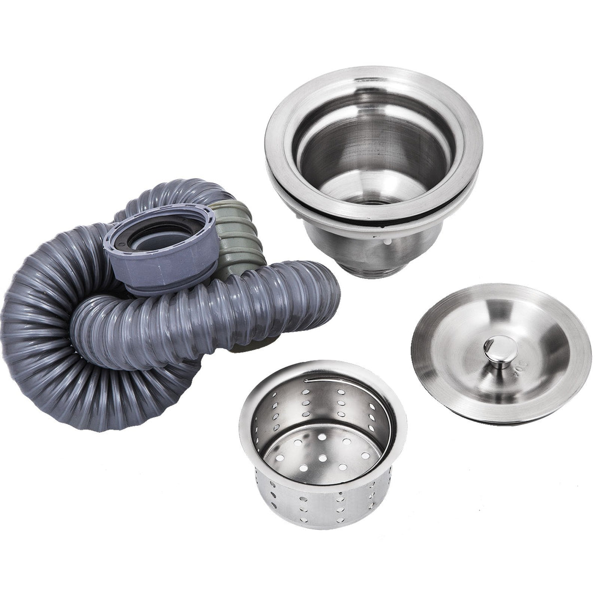 VEVOR Handmade Sink Non-magnetic Stainless Steel Kitchen Sink Hand