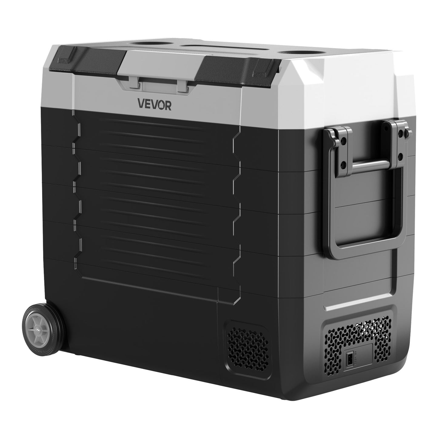 Car Refrigerator, DC 12/24V AC100-240V Compressor Electric Cooler,