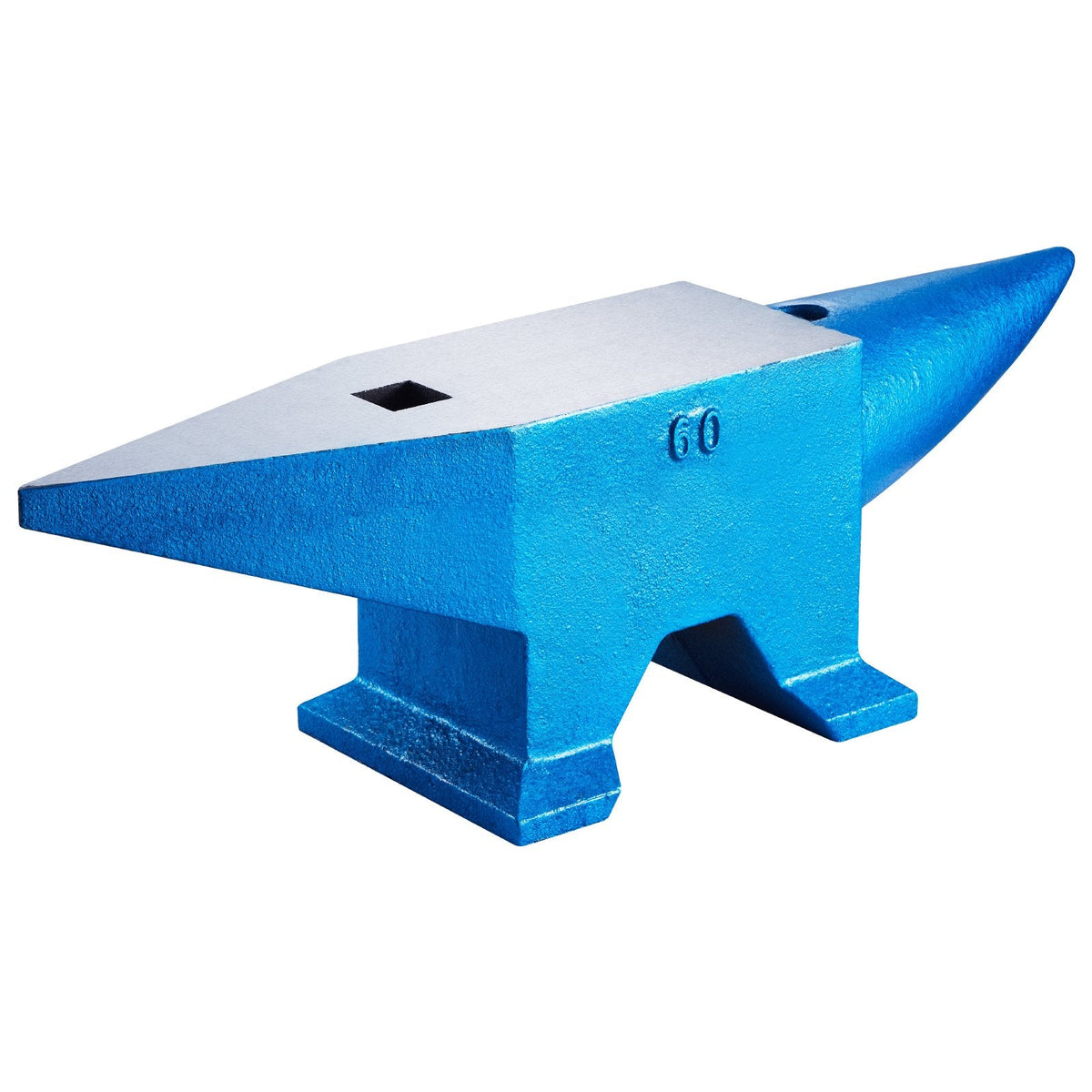 VEVOR Single Horn Anvil 132Lbs Cast Steel Anvil Blacksmith for Sale