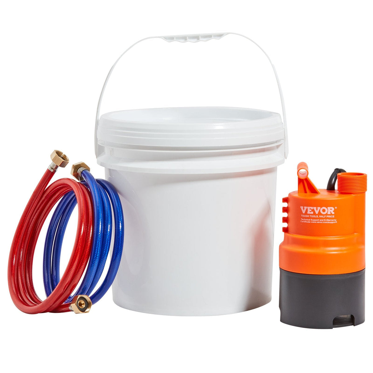 VEVOR Tankless Water Heater Flushing Kit, Includes Efficient Pump &