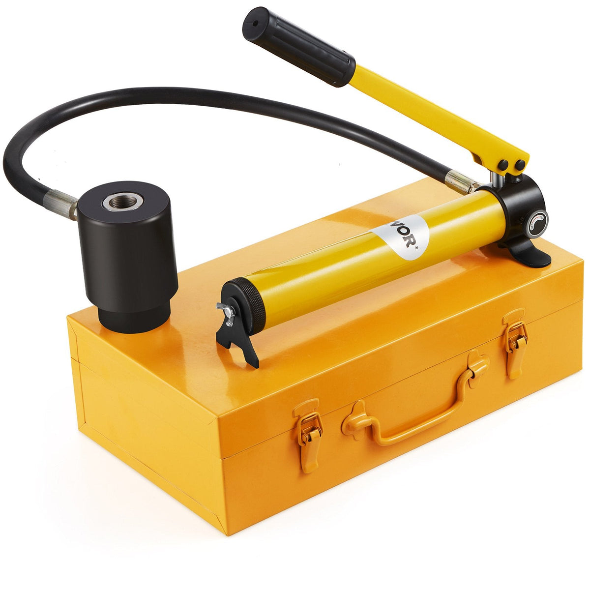VEVOR 15 Ton Hydraulic Knockout Punch Driver Kit Hole Tool