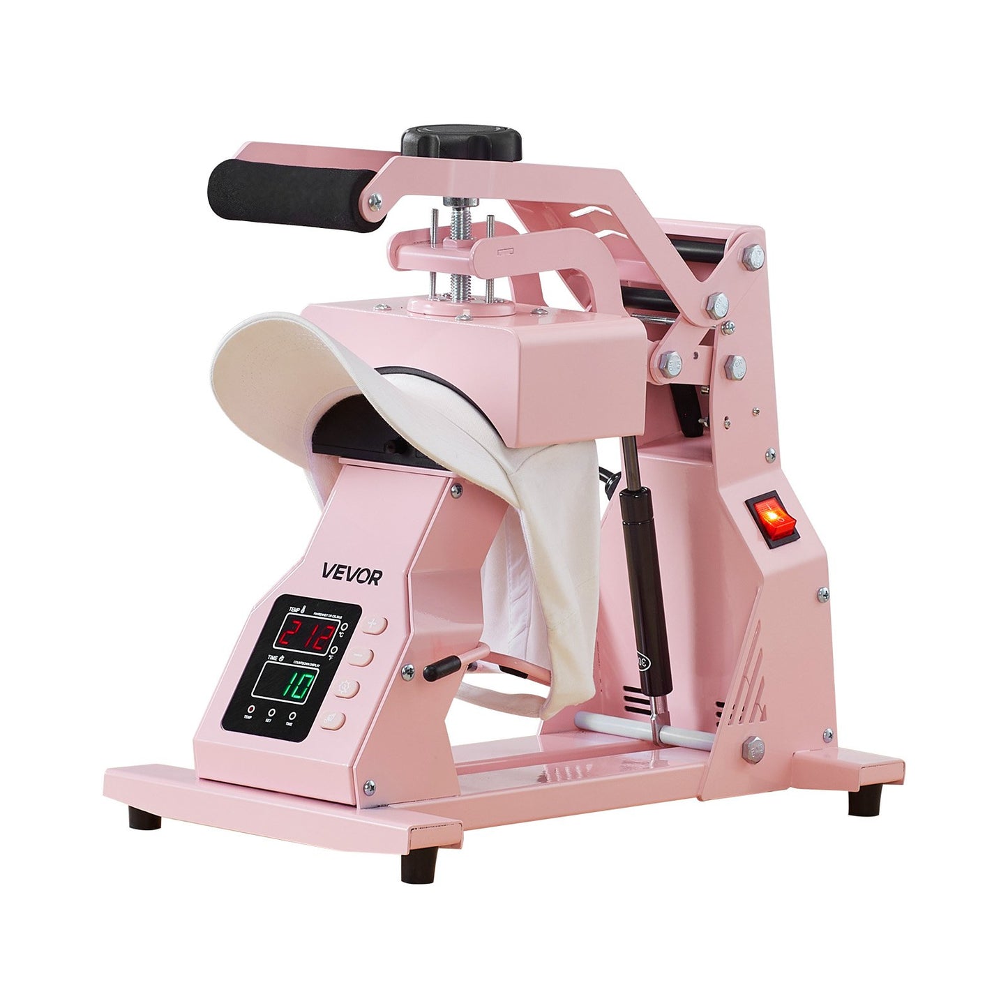 Hat Heat Press Machine, with 4pcs Interchangeable Platens, Precise