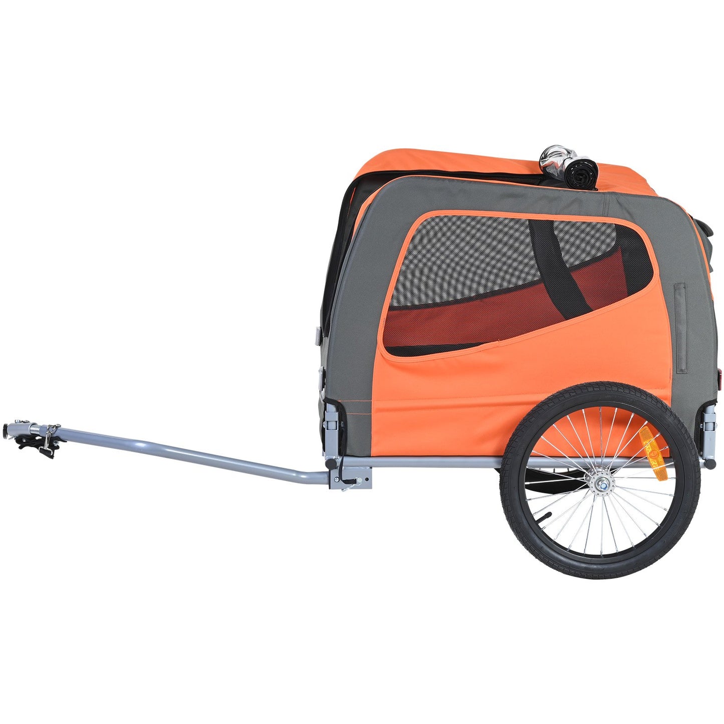 Dog Bike Trailer, Supports up to 66 lbs, Pet Cart Bicycle Carrier,
