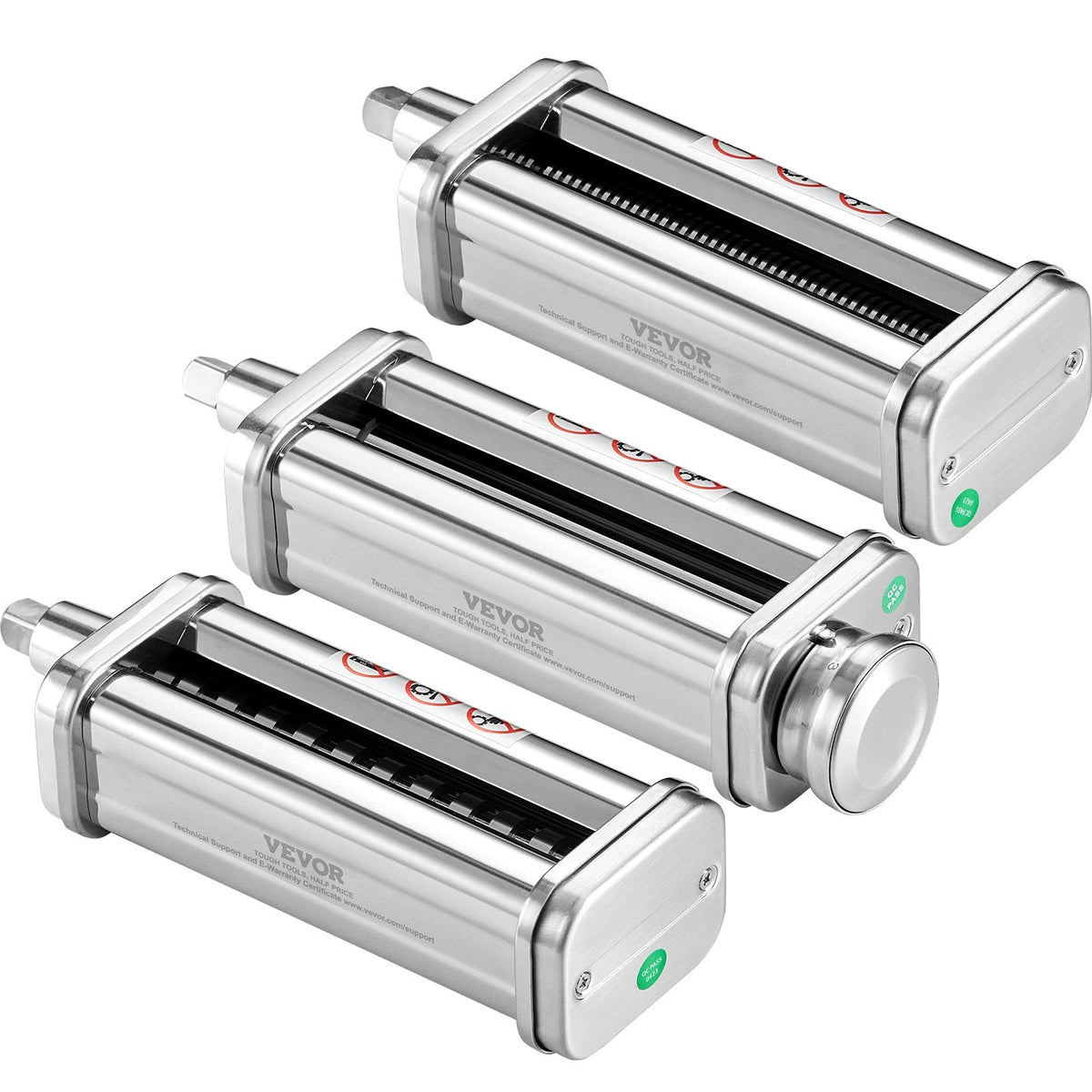VEVOR Pasta Attachment for KitchenAid Stand Mixer, Stainless Steel