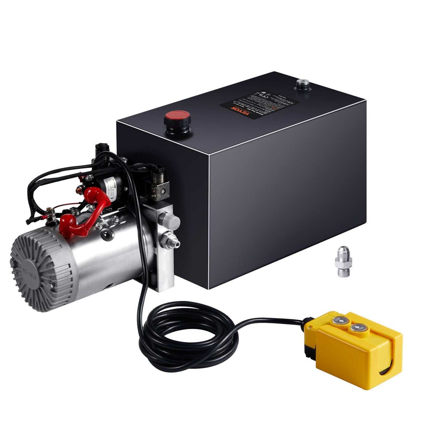 Hydraulic Pump, 15 Quart Hydraulic Power Unit, Double Acting Dump