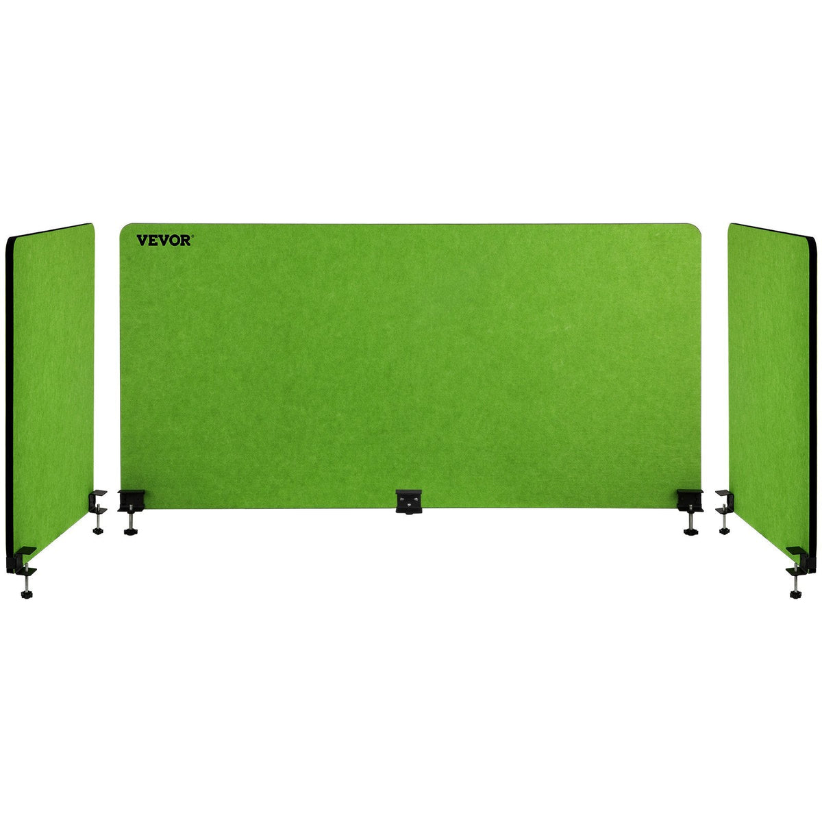 VEVOR Desk Divider 60'' Desk Privacy Panel, 3 Panels Privacy Acoustic