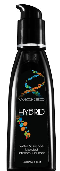 Hybrid Water & Silicone Blended Lubricant - 4 Fl. Oz. / 120 ml