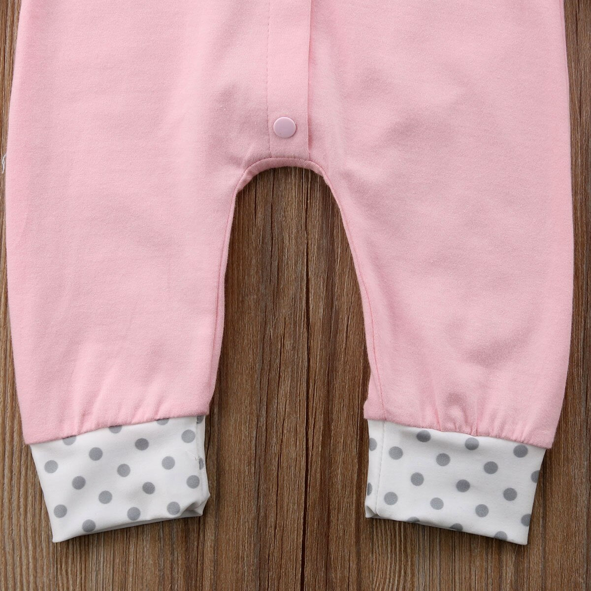 0 18M Baby Pink Ear Hooded Clothes Newborn Kids