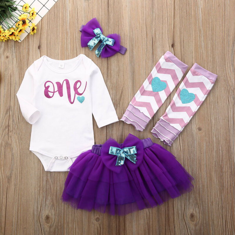 0 24M Kids Girl Baby Clothes Sets First Birthday