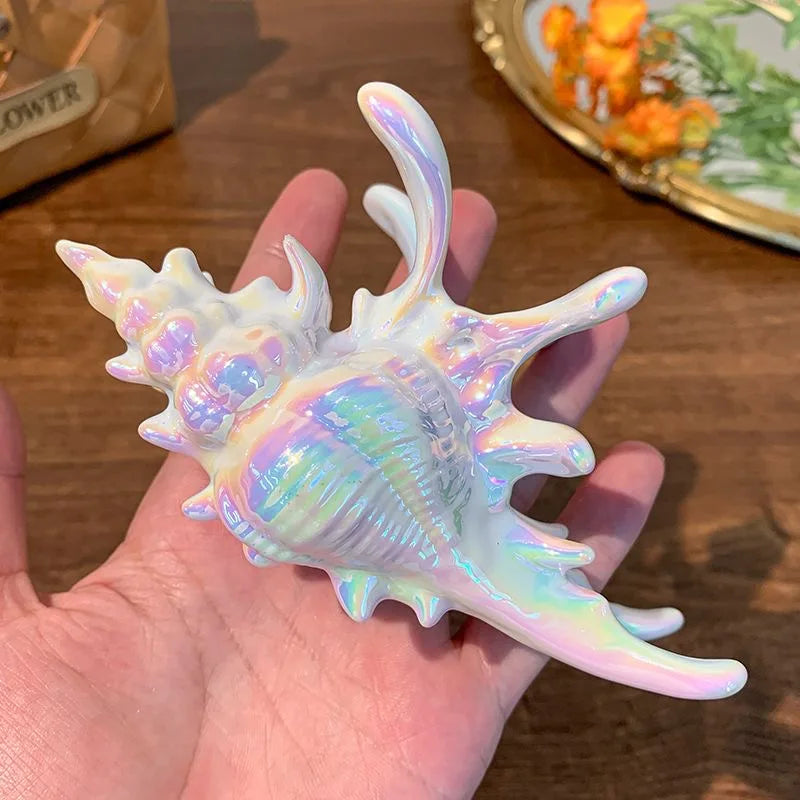 Conch Shape Party Hair Styling Barrettes for Women Girl Ocean Style Hair Clips Bride Headpiece Bridesmaid Hair Gift 2025