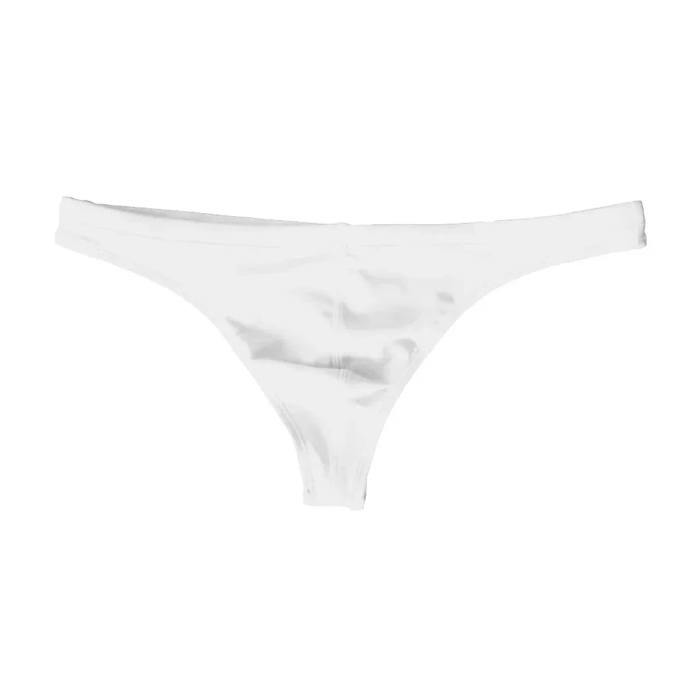 Men's Thongs Sexy Low Waist Swim Beach Jockstraps Bikini Bathing Suit Breathable Swimwear Elastic Underwear Ultra-Thin Lingerie