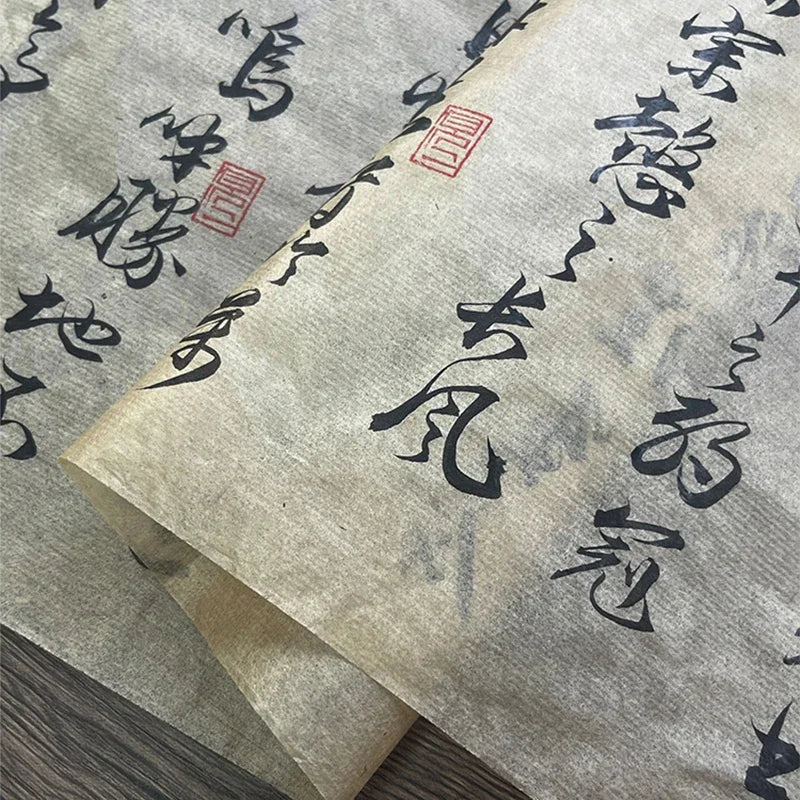 20M Chinese & Japanese Calligraphy Xuan Rice Paper - Sumi Ink Painting & Brush Writing Specialty Paper - Ideal for Art and Craft
