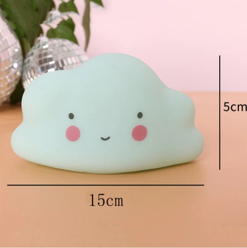 Magic Moon Star Night Light - 3D LED Cartoon Bedside Lamp for Kids Girls, Battery Operated, Nursery Decor Christmas Gift