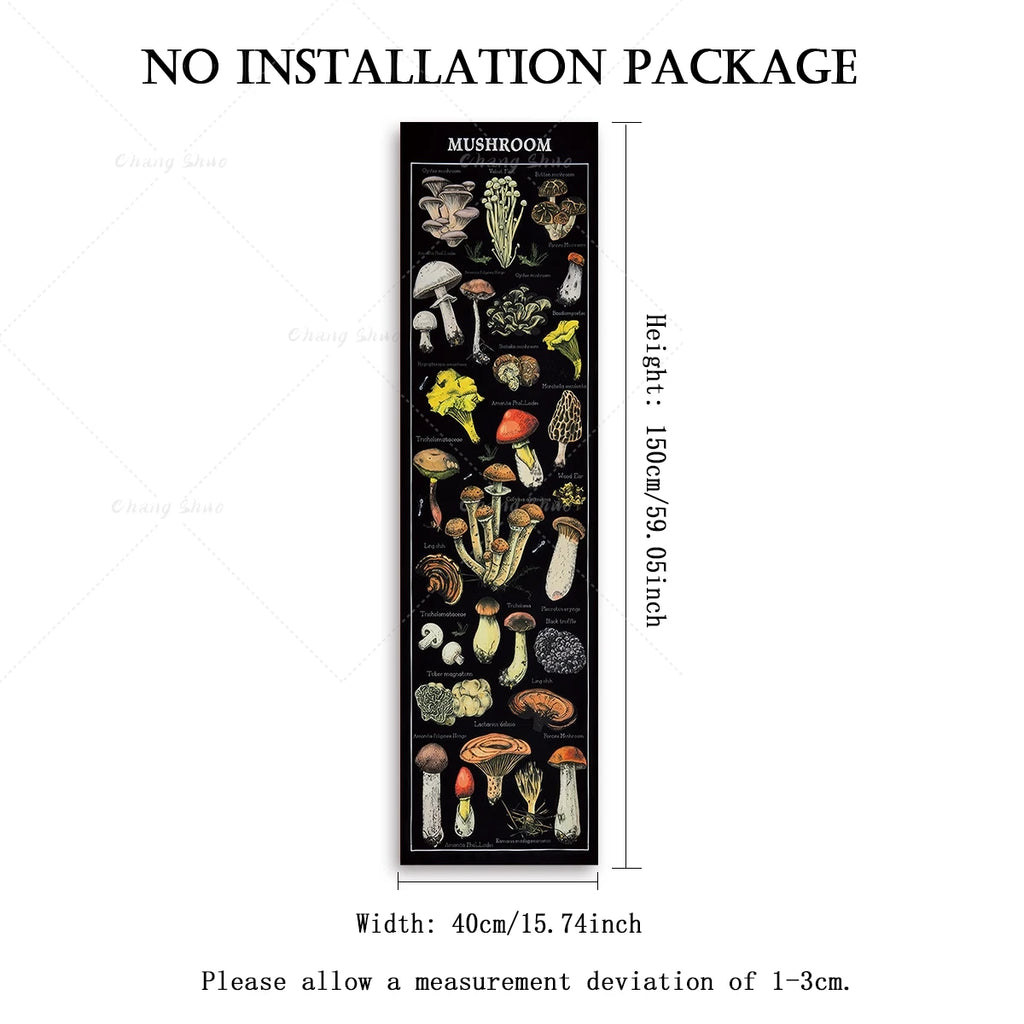 Gothic Witchy Sun & Moon Vertical Tapestry Black And White Butterfly Wall Hanging For Living Room, Bedroom Aesthetic Home Decor