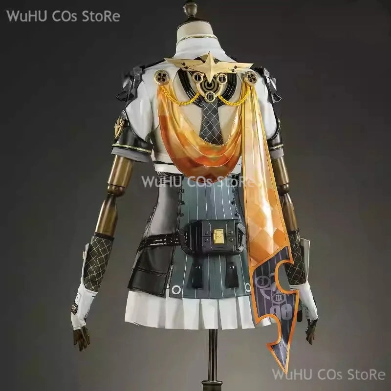Game Zenless Zone Zero Anby Demara Cosplay Costume Anby Demara Sliver Soldier Cosplay Suit Wig Women Halloween RolePlay Suit