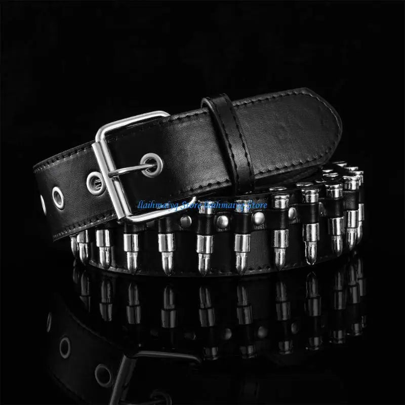 573B Fashion Hot Girls Alloy Warhead Rivet Waist Straps Pin Buckle Belt Universal Coat Dress Ladies Thin Formal Waistband