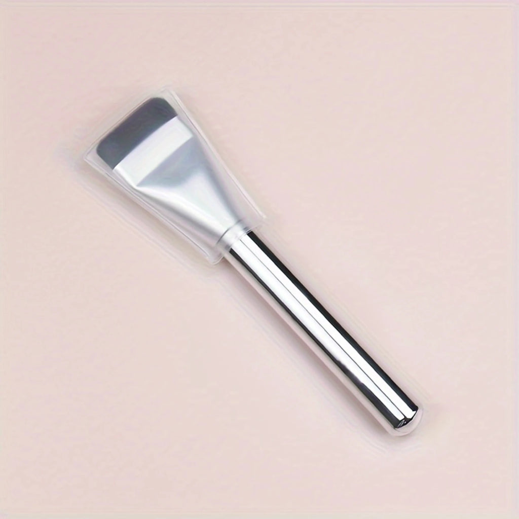 Multi-Use Foundation Brush - Nylon Bristle, Flawless Skin, Ergonomic Handle, Travel Friendly
