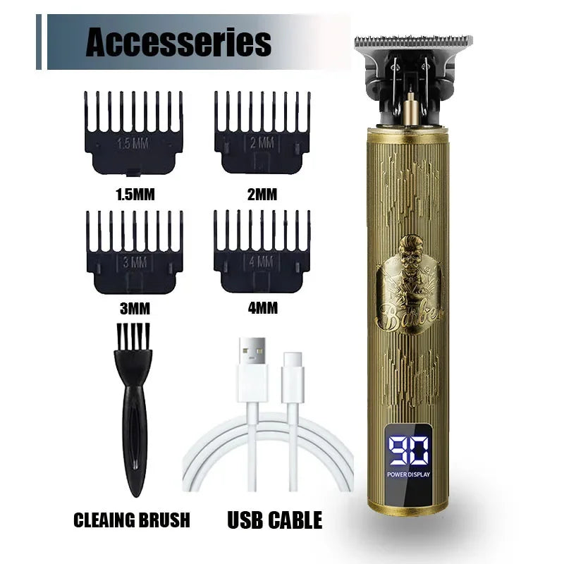Three-speed Variable Gear T9 Hair Clipper Shaving Hair Trimming Hair Trimming Electric Shaver Boyfriend Gift Barber Clippers