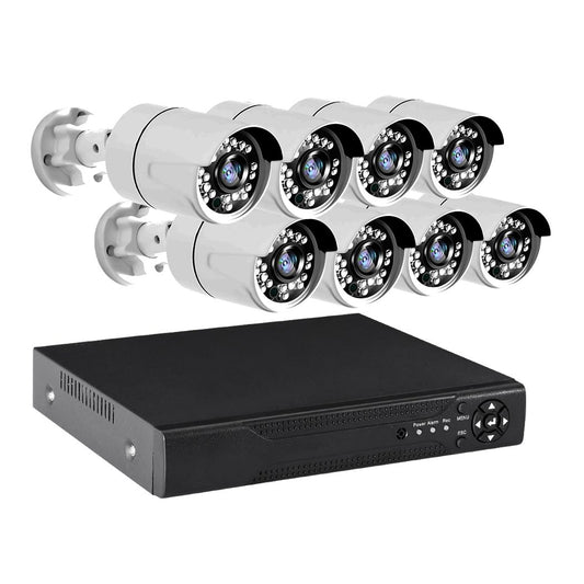 8CCTV Cameras 1080P HDMI 8CH DVR Security System IR Night Vision 2TB