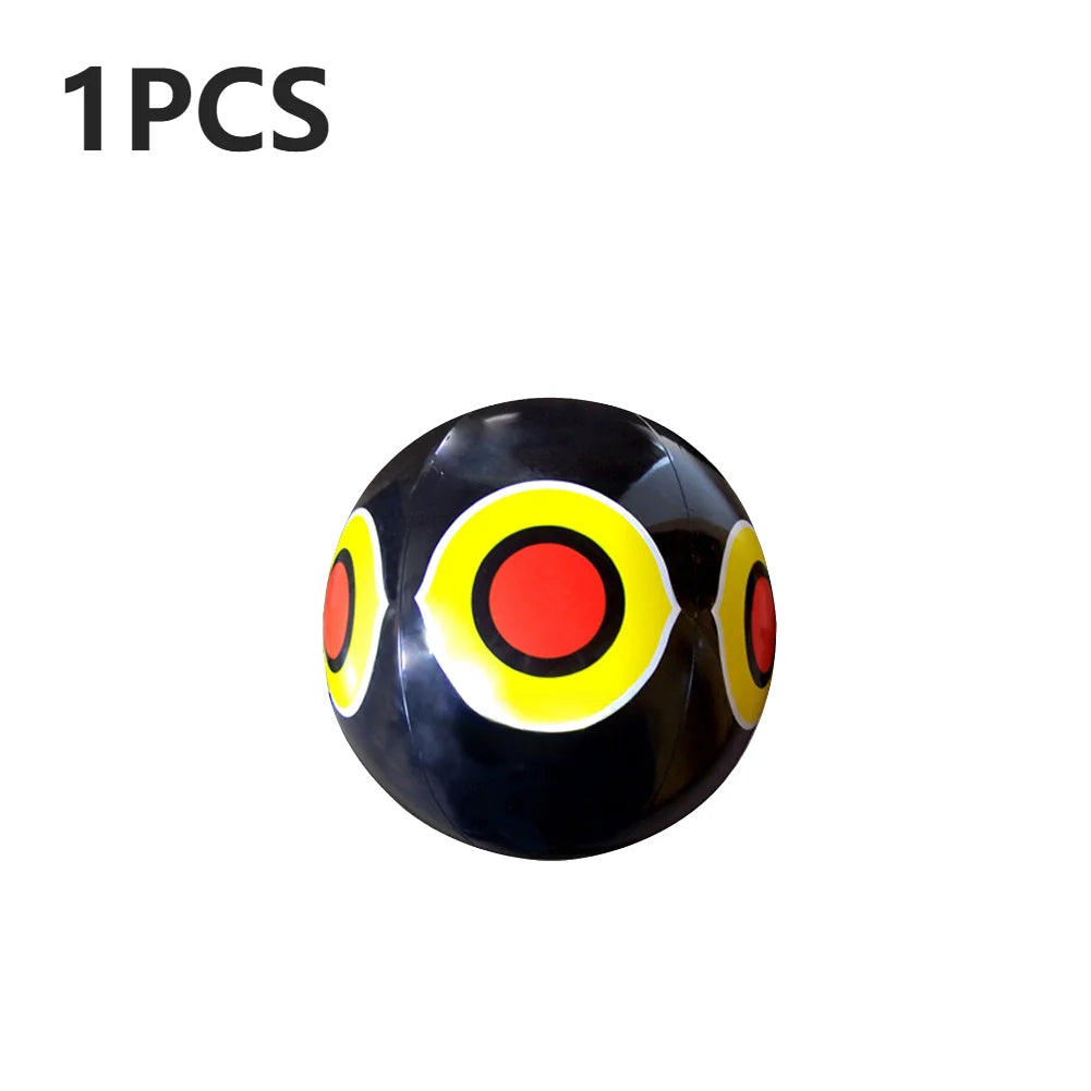 40CM Bird Repellent Scare Eye Balloon Pigeons Woodpecker Visual Deterrent Anti-Bird Balloon Garden Accessories Festival Ornament