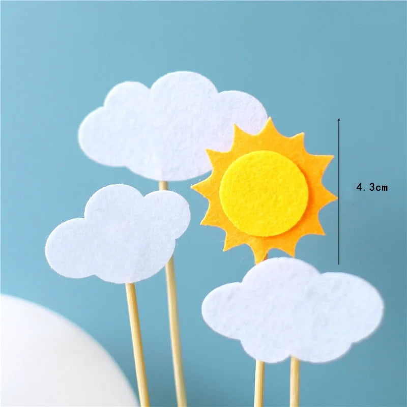 1pcs Jungle Party Cake Topper Safari Animals Figures Toys Picks Wild Jungle Animals Theme Baby Shower Happy Birthday Cake Decor