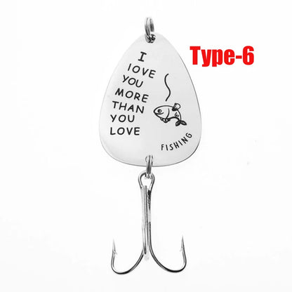Fathers Day Gift for Dad Grandpa Pregnancy Announcement Gift for Husband Grandpa's New Fishing Buddy Fishing Lure Fisherman Gift