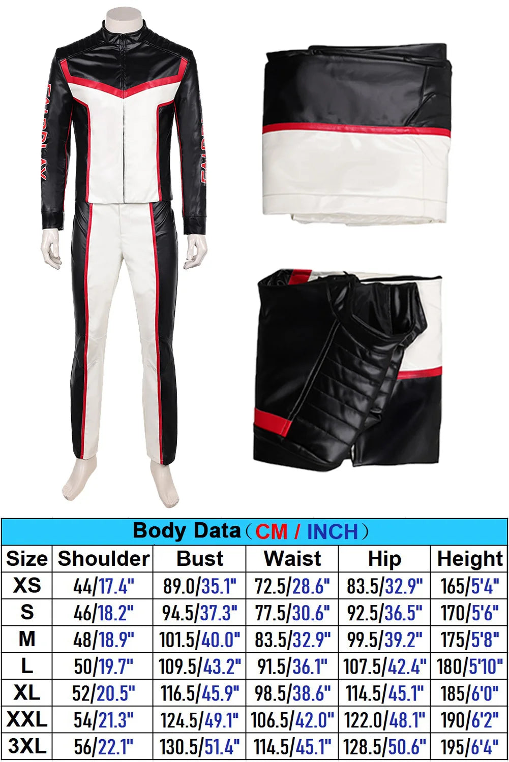 Fantasia Mister Terrific Cosplay Clothing 2025 Movie Male Superhero Disfraz Costume Men Fantasy Halloween Carnival Party Clothes