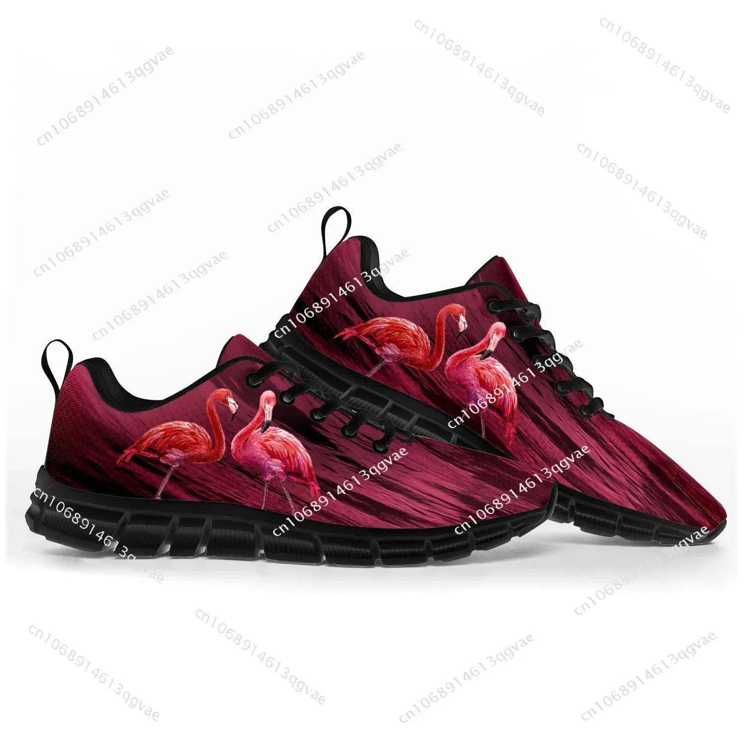Flamingo Printed Sports Shoes Mens Womens Teenager Kids Children Customized Sneakers Casual Tailor Made Shoe High Quality Couple