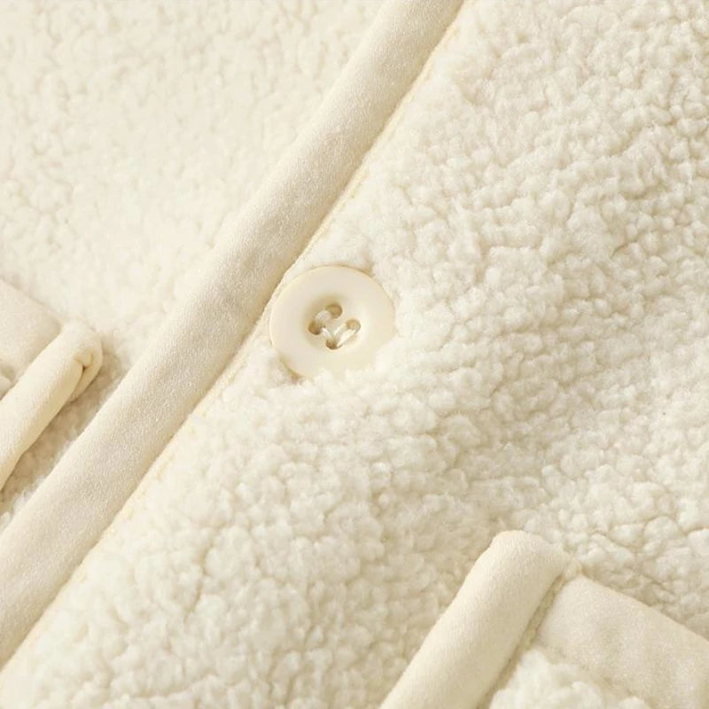 Autumn Winter Kid Vest Fur Baby Girl Boy Clothes Coat Jacket Sleeveless Bear Warm Fleece Vests Children Snow Outfit Waistcoat