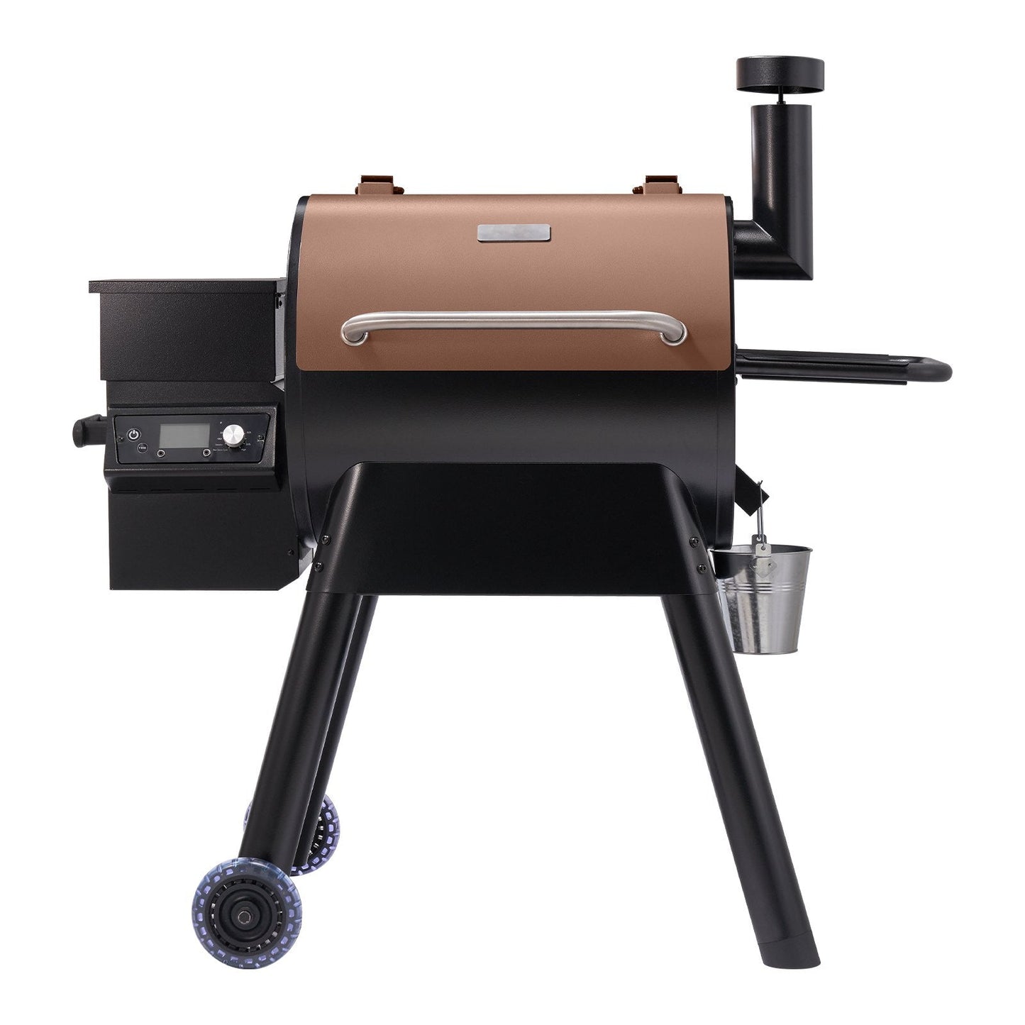 Wood Pellet Grill Smoker Outdoor Electric BBQ Grills 575 Sq.in Cook
