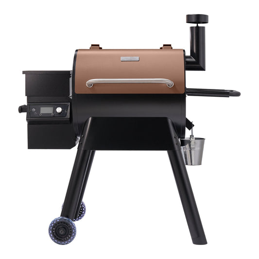 Wood Pellet Grill Smoker Outdoor Electric BBQ Grills 575 Sq.in Cook