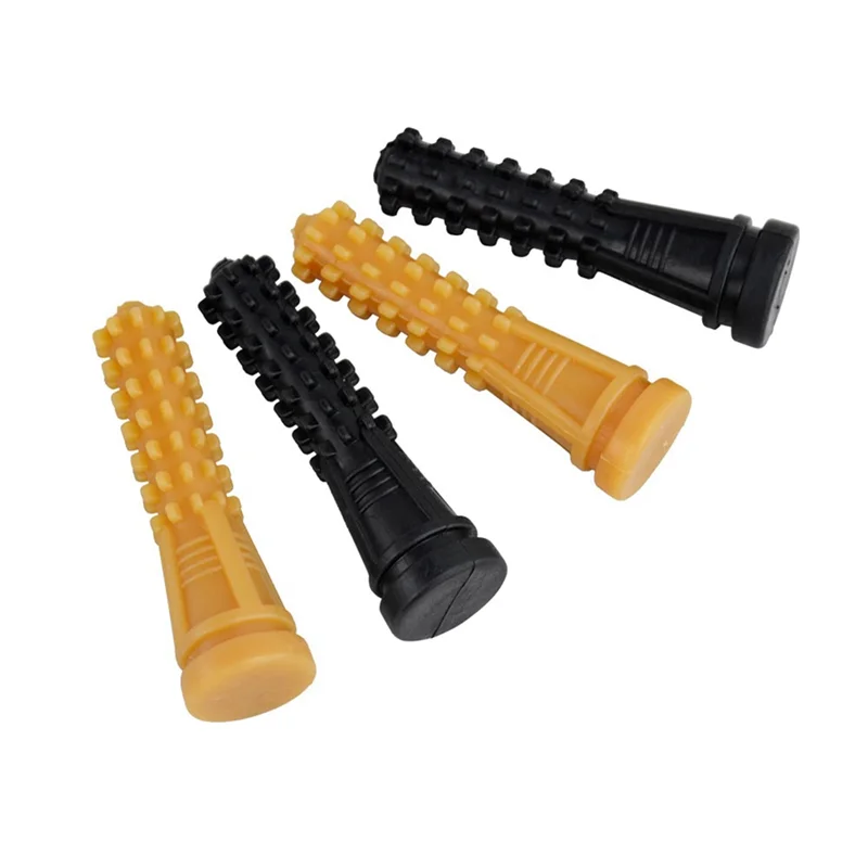 50PCS Chicken Plucker Fingers, Poultry Feather Plucking Rubber Hair Removal Finger For Chicken Duck Quail Goose Durable Yellow-B