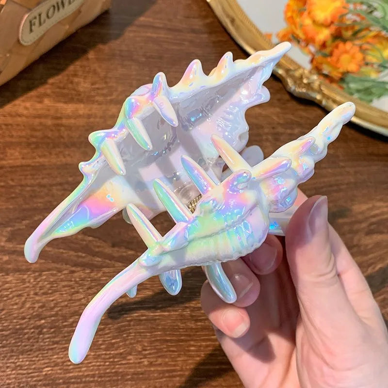 Conch Shape Party Hair Styling Barrettes for Women Girl Ocean Style Hair Clips Bride Headpiece Bridesmaid Hair Gift 2025