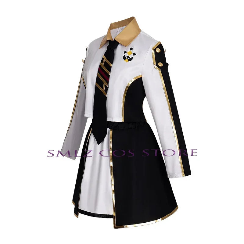 Anime Womens Costume Cosplay Suit Sky Striker Ace Raye Maid Dress Uniform Halloween Christmas Outfit