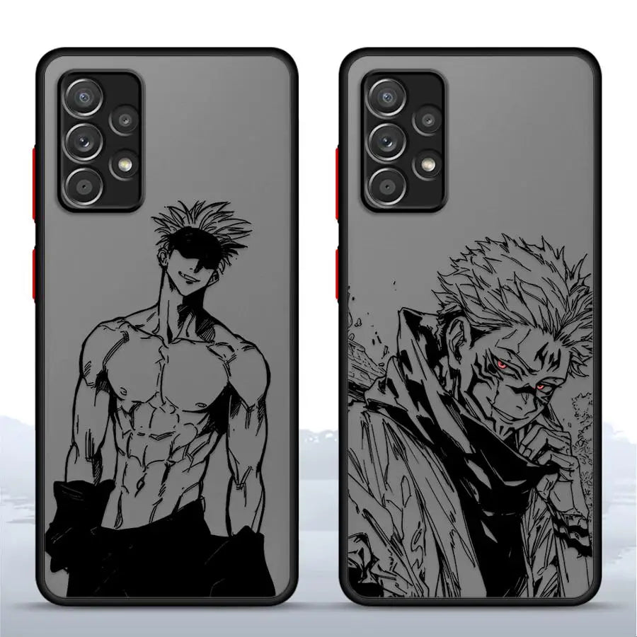 Cool Boy Phone Case for Samsung Galaxy A52 A56 A73 A35 A36 A24 A34 A25 A26 A53 A54 A21s A22 TPU Cover