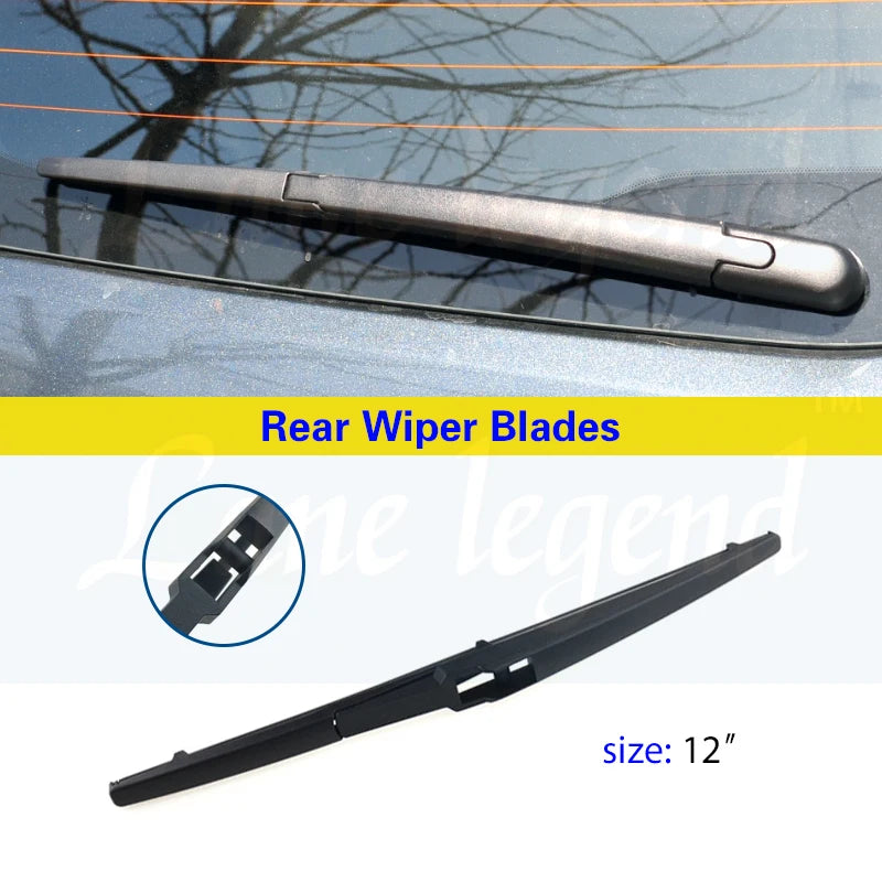 For Mazda 5 Mazda5 2005 - 2018 Car Rear Wiper Blades Windscreen Wipers Auto Windshield Clean Window Rain Brush 12"