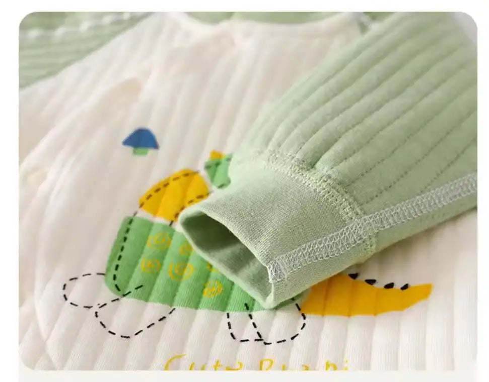 Pure cotton warm clothes for newborn babies 1