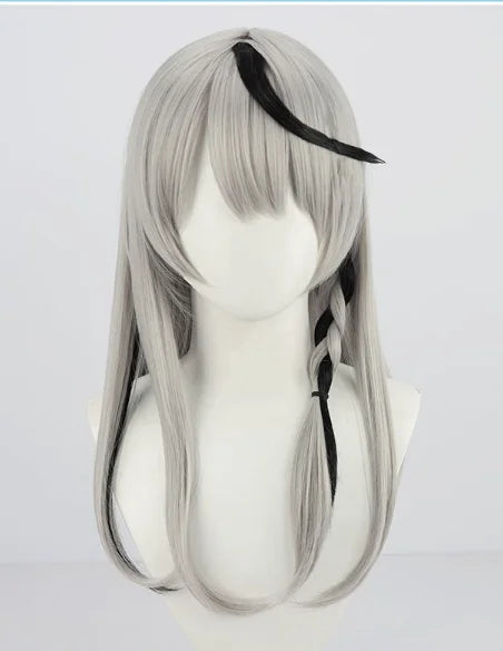 Henshin Sakamata Cosplay Costume Anime Vtuber Sakamata Blue Coat Dress Hololive JP Holo Vtuber HoloX Outfit Wig for Woman Girl
