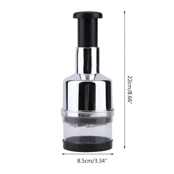 Vegetable Fruit Salad Onion Garlic Food Hand Chopper Cutter Slicer