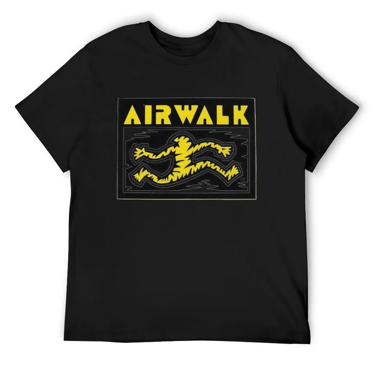 Running man, Airwalk shoes skateboard t shirt design. T-Shirt T-shirts oversize men t shirts