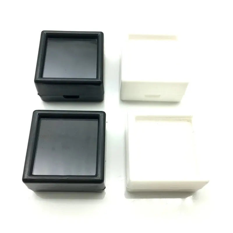 35Pcs / Lot 30*30mm Square Ring Earrings Pendant Display Box Storage Boxs Jewelry Accessories Christmas Gifts Z-200