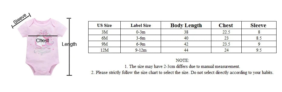 Kavkas 3 Pcs 6 Pcs Baby Boy Bodysuit 0-12 Months Short Sleeve Summer Monster Print Newborn Cotton Clothes