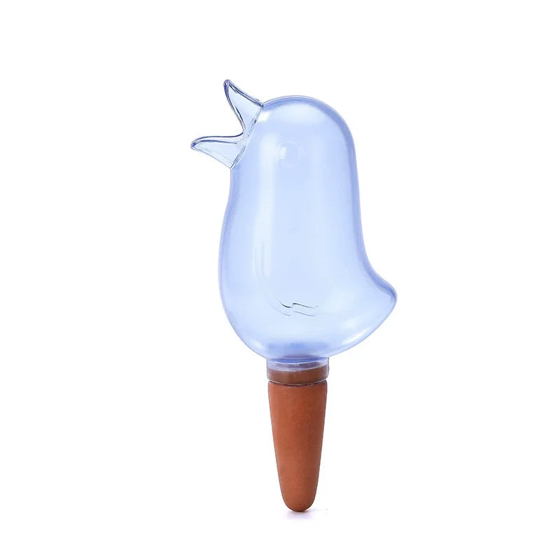 High Quality Automatic Flower Waterer Plant Waterer Self Watering Water Balloon Bird Shaped Hand Blown Plastic Water Balloon