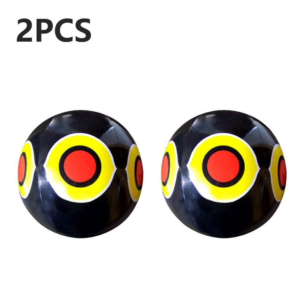 40CM Bird Repellent Scare Eye Balloon Pigeons Woodpecker Visual Deterrent Anti-Bird Balloon Garden Accessories Festival Ornament