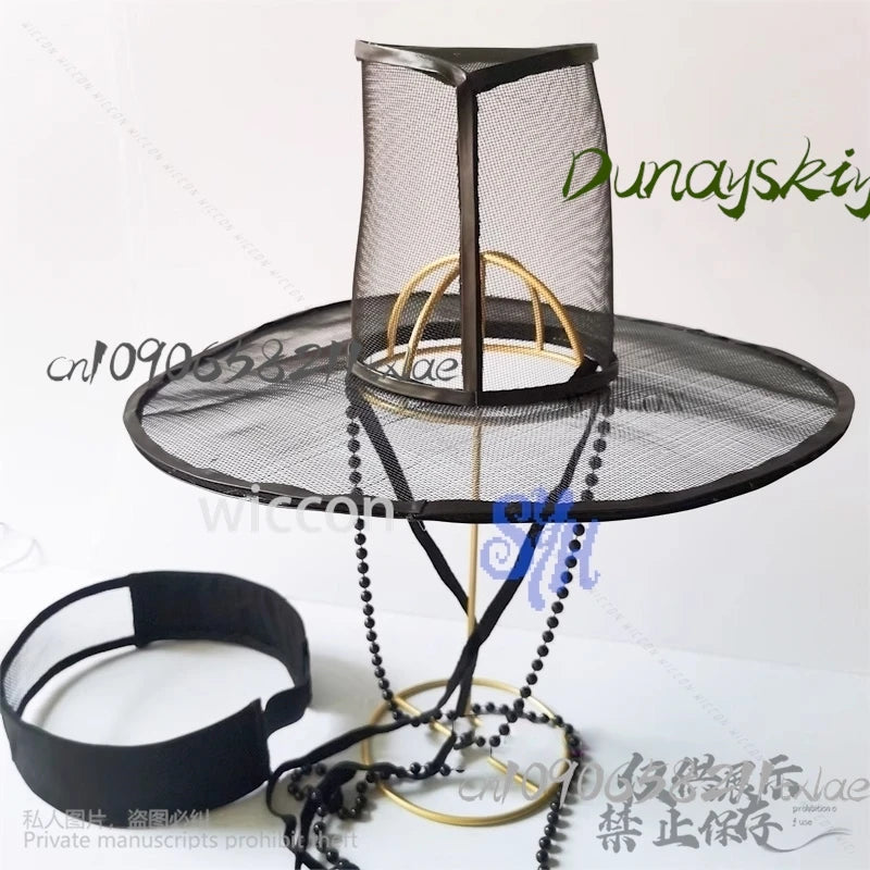 Korea Big Top Hat Black DIY Hair Accessores High Quality Saja Boys Cosplay Huntrix KPop Demon Hunters Jinu Huntrix For Halloween